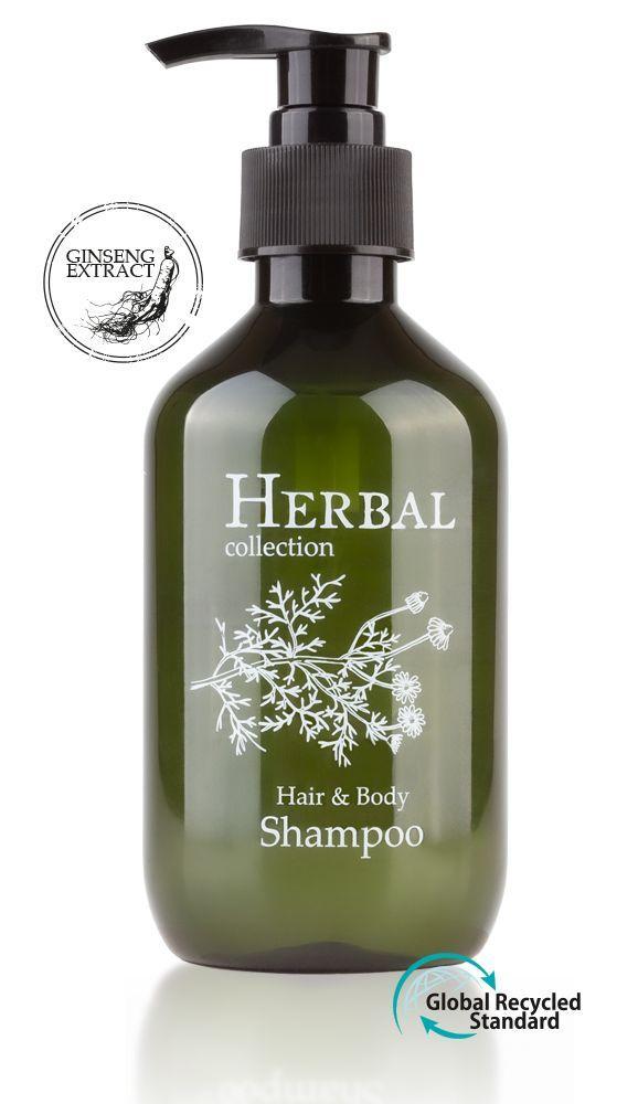 Hair- & Bodyshampoo 300 ml Pumpspender „Herbal Collection“, nachfüllbar