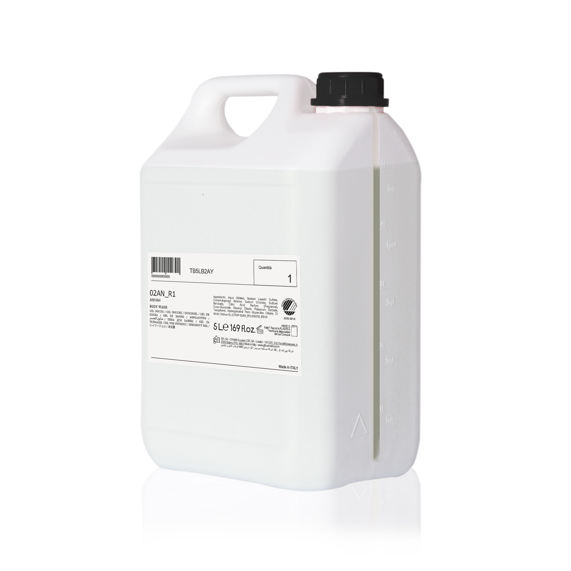 Duschgel 5 l Kanister ANYAH