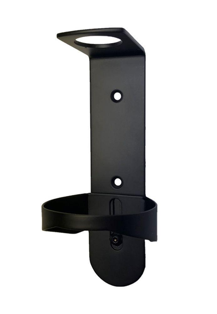 Halterung für Pumpspender 300 ml, schwarz aus Edelstahl