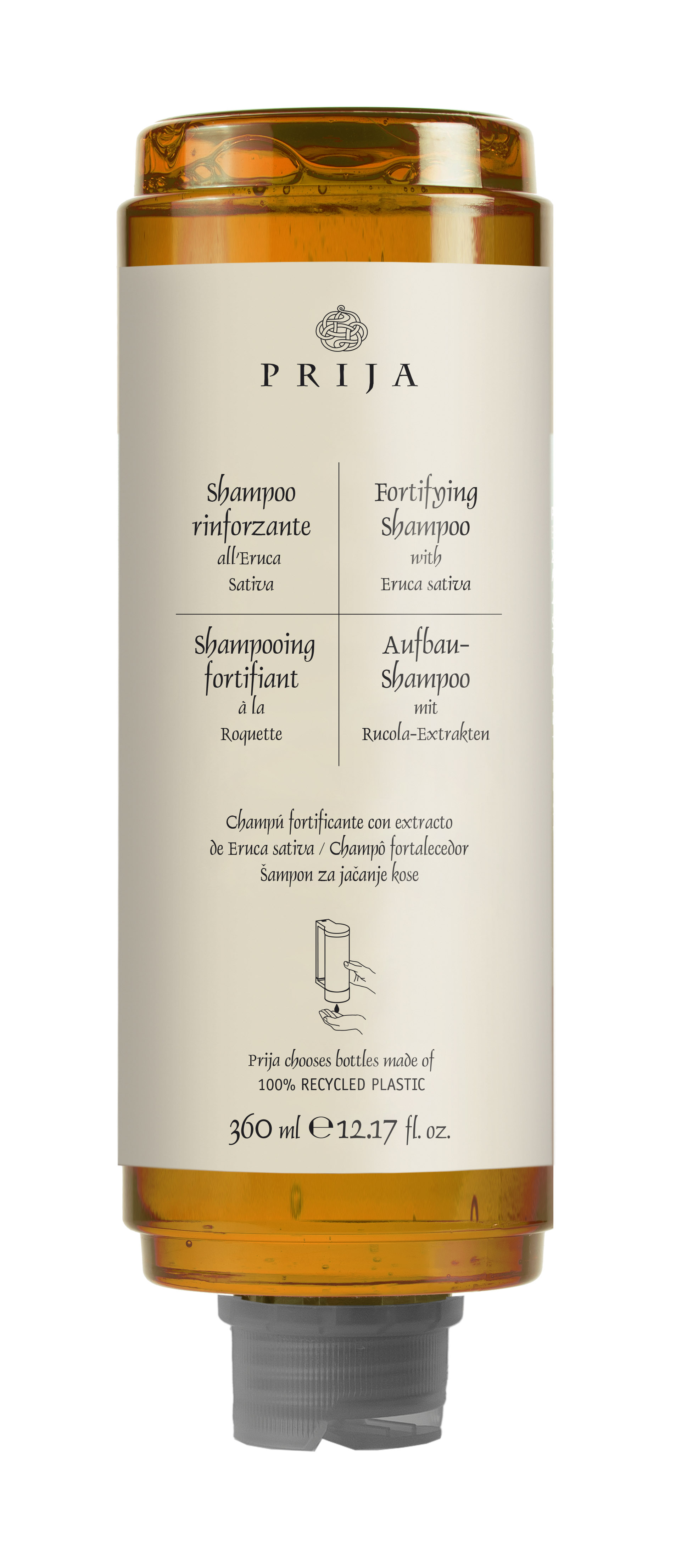 Aufbau-Shampoo 360 ml Druckspender PRIJA