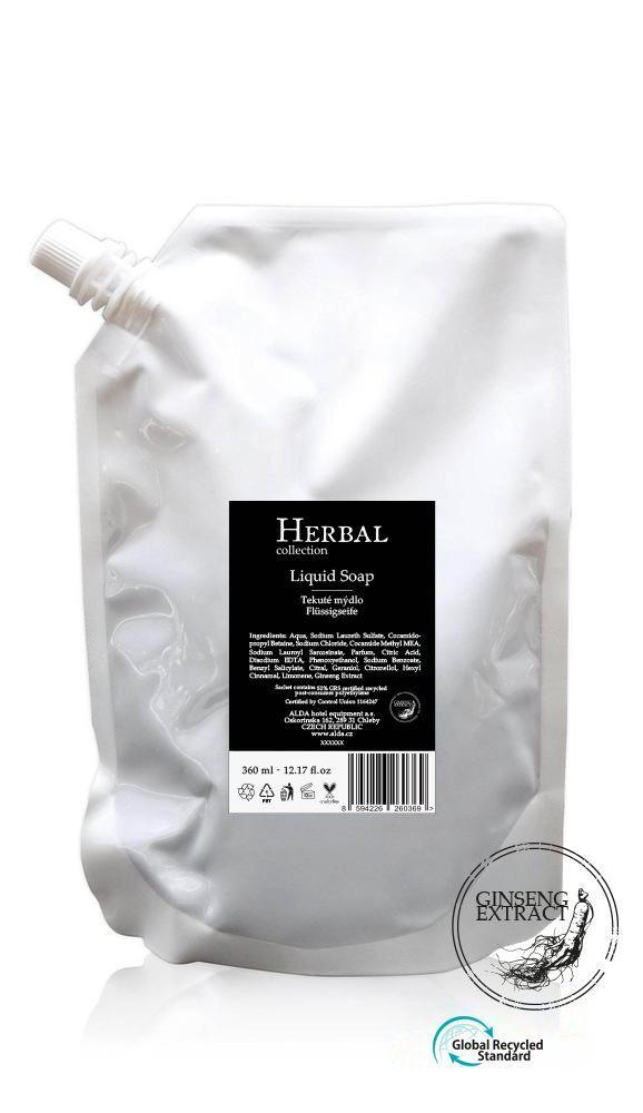 Flüssigseife 360 ml Nachfüllbeutel Kosmetik Herbal Collection