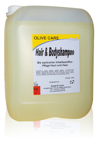 Hair & Body Shampoo "Olive Care" im 10 l Kanister