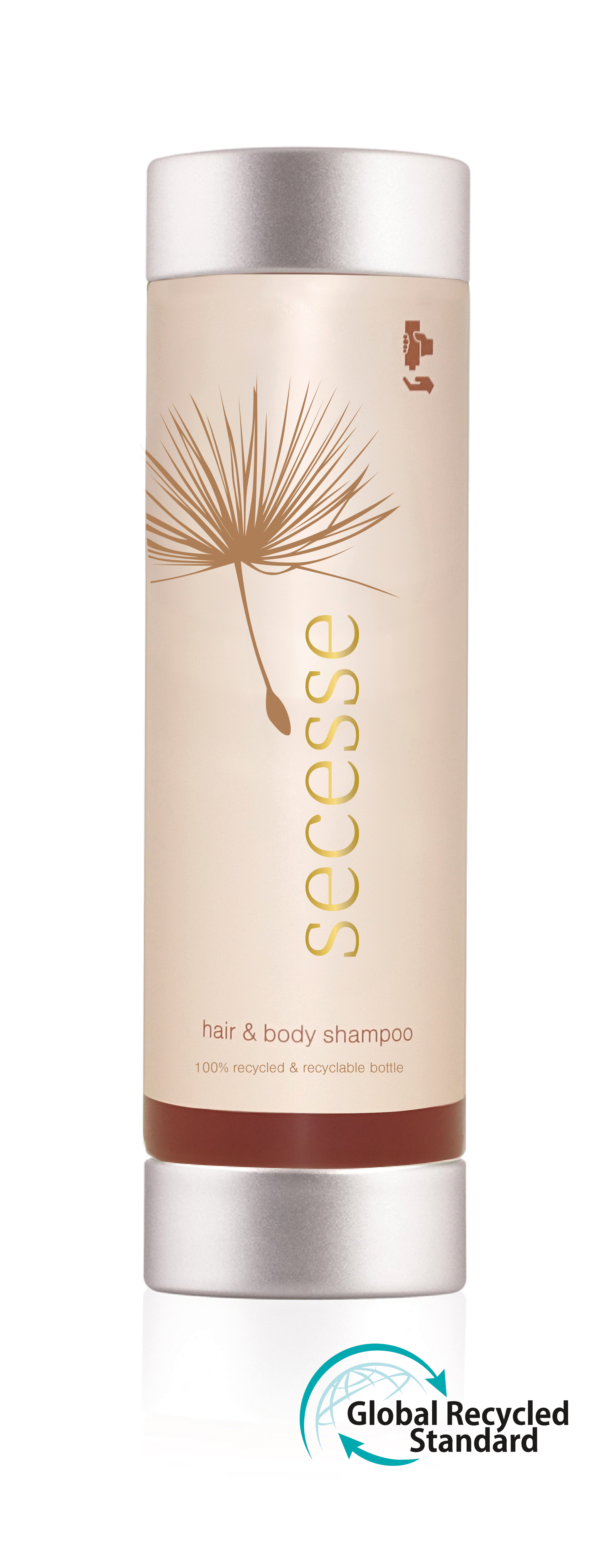 Hair- & Bodyshampoo 300 ml Spenderflasche Secesse