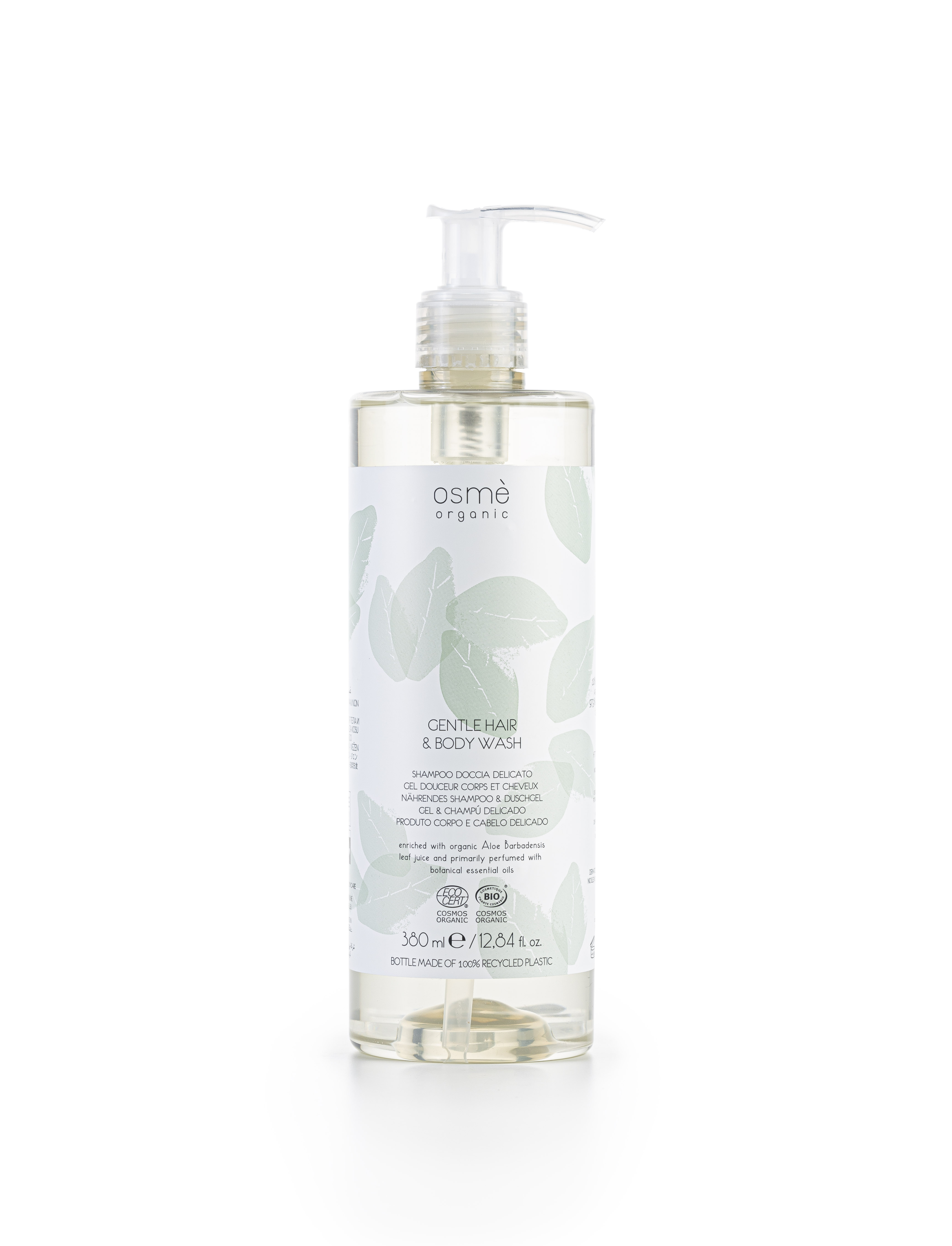 Hair & Body wash 380 ml Pump Dispenser (nachfüllbar) OSME