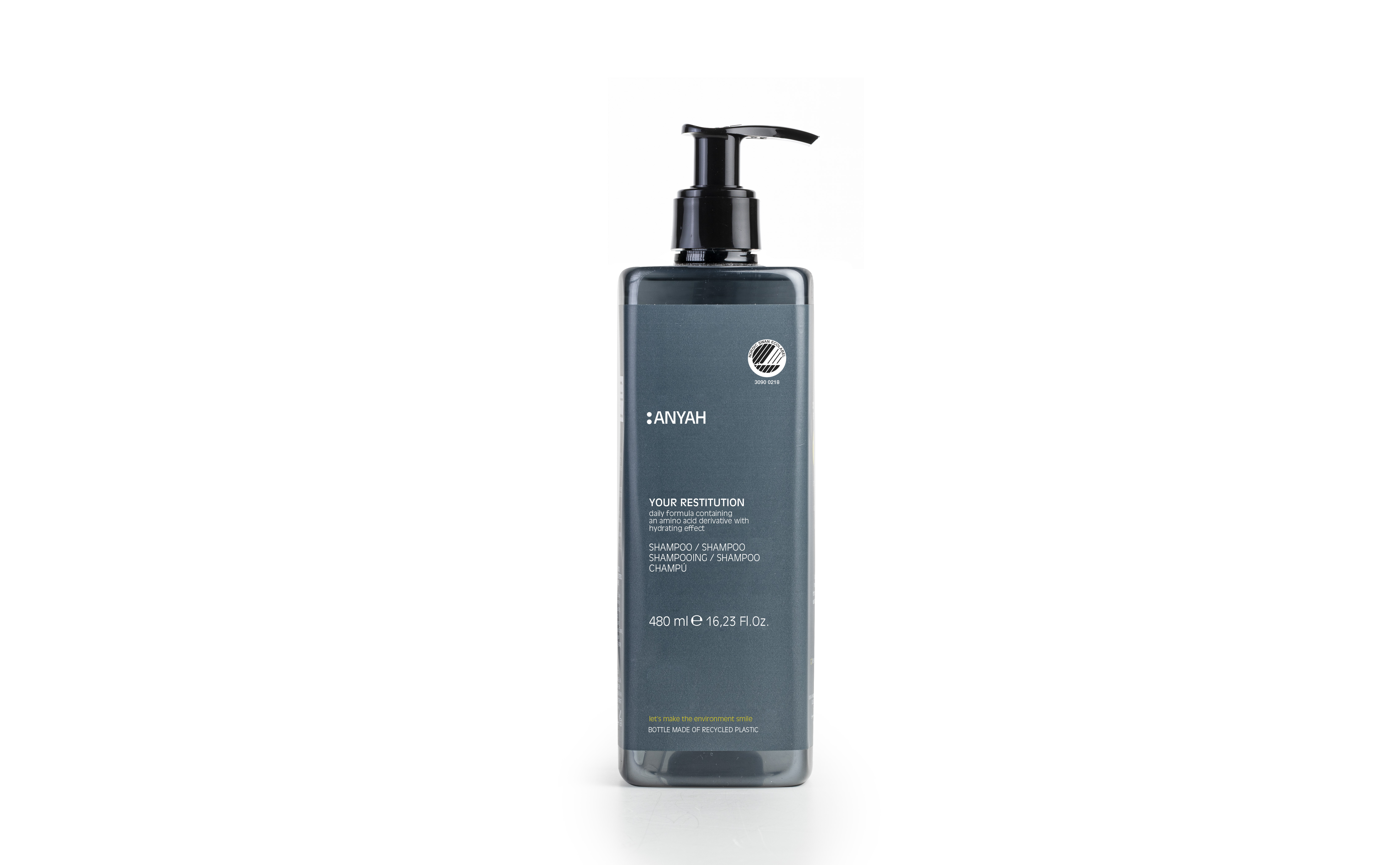 Shampoo 480 ml Pumpspender ANYAH